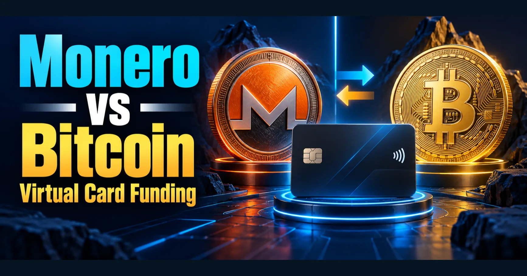 Monero vs Bitcoin for Virtual Card Funding
